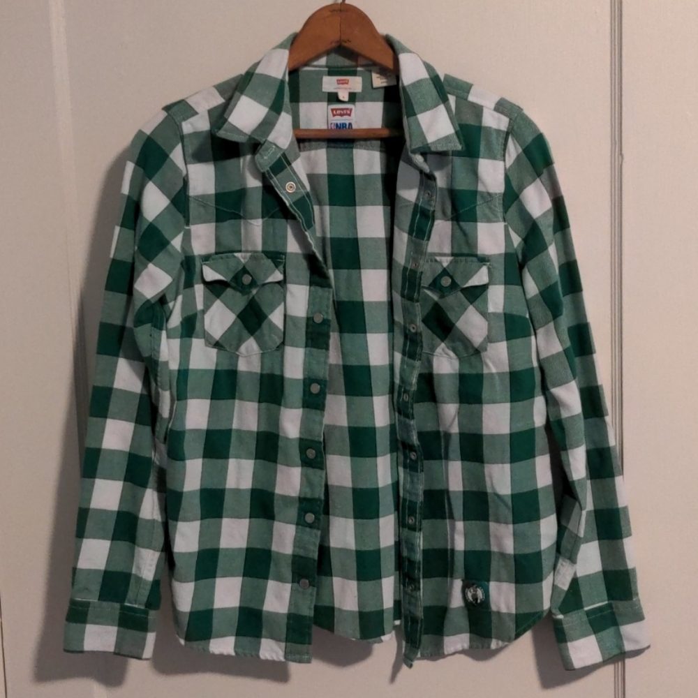 Levi's x NBA Boston Celtics women's flannel